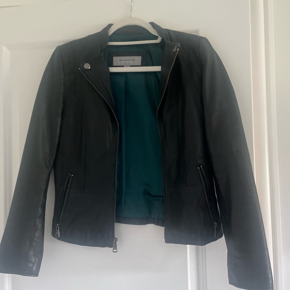 Marc New York Black Leather Jacket